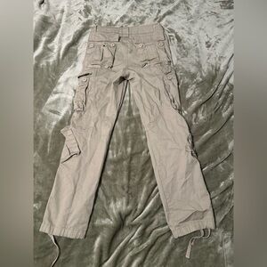 Match khaki Cargo Pants Durable Cotton Blend